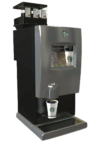 starbucks in store coffee machine