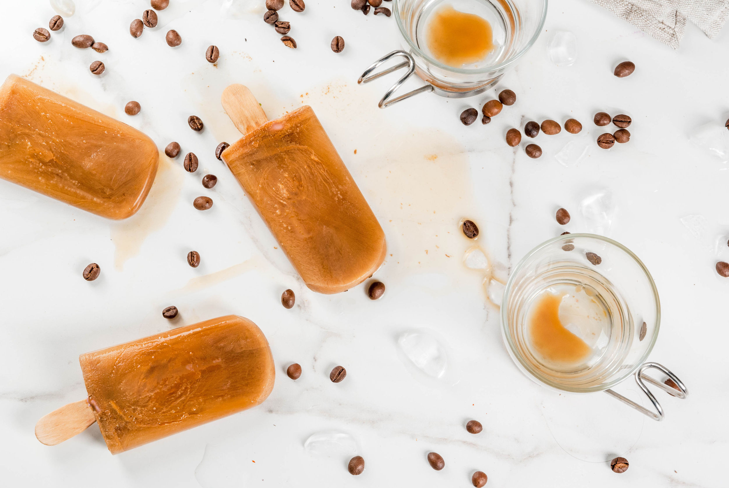 cold brew ice pops
