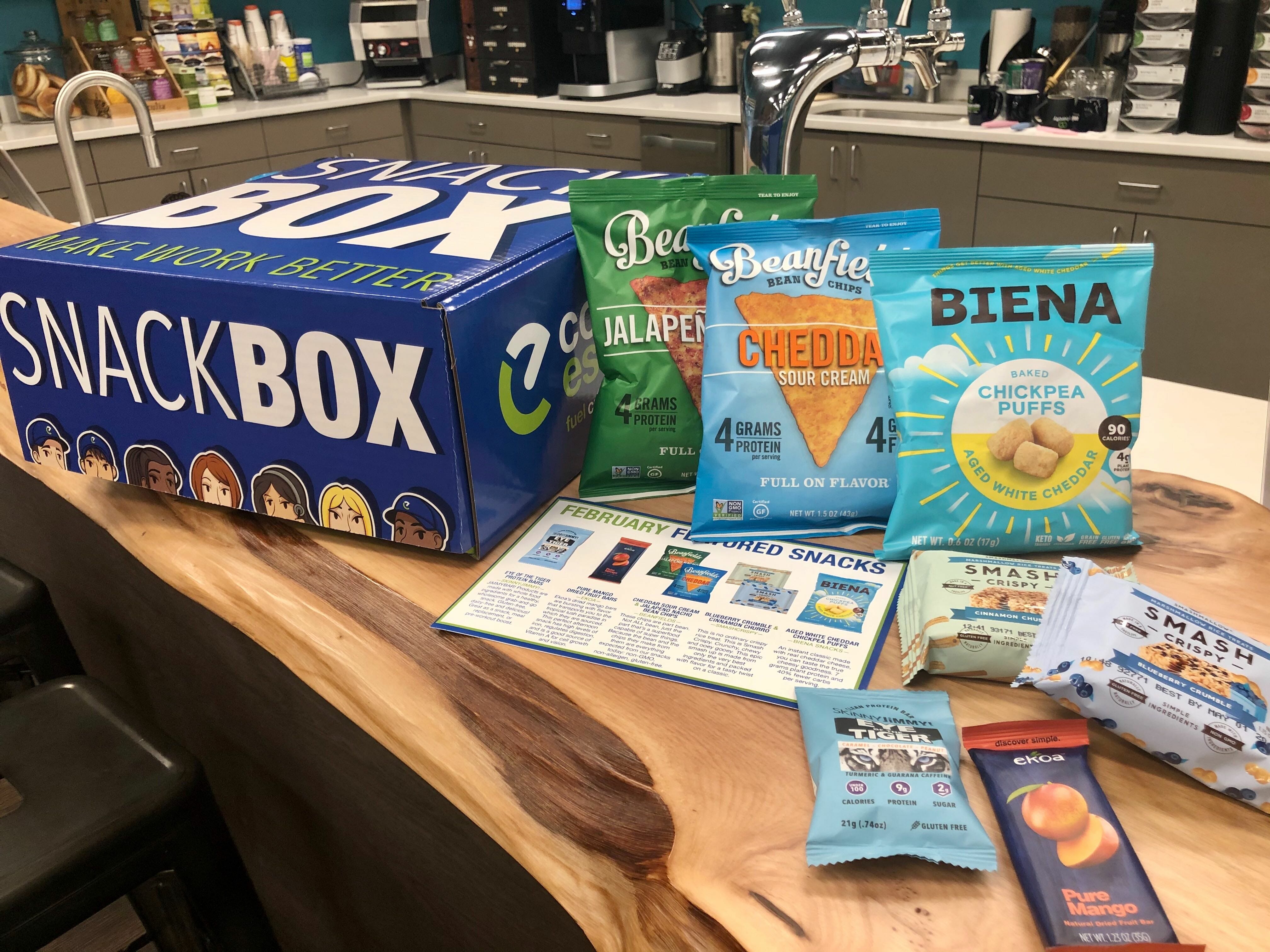 february snack box