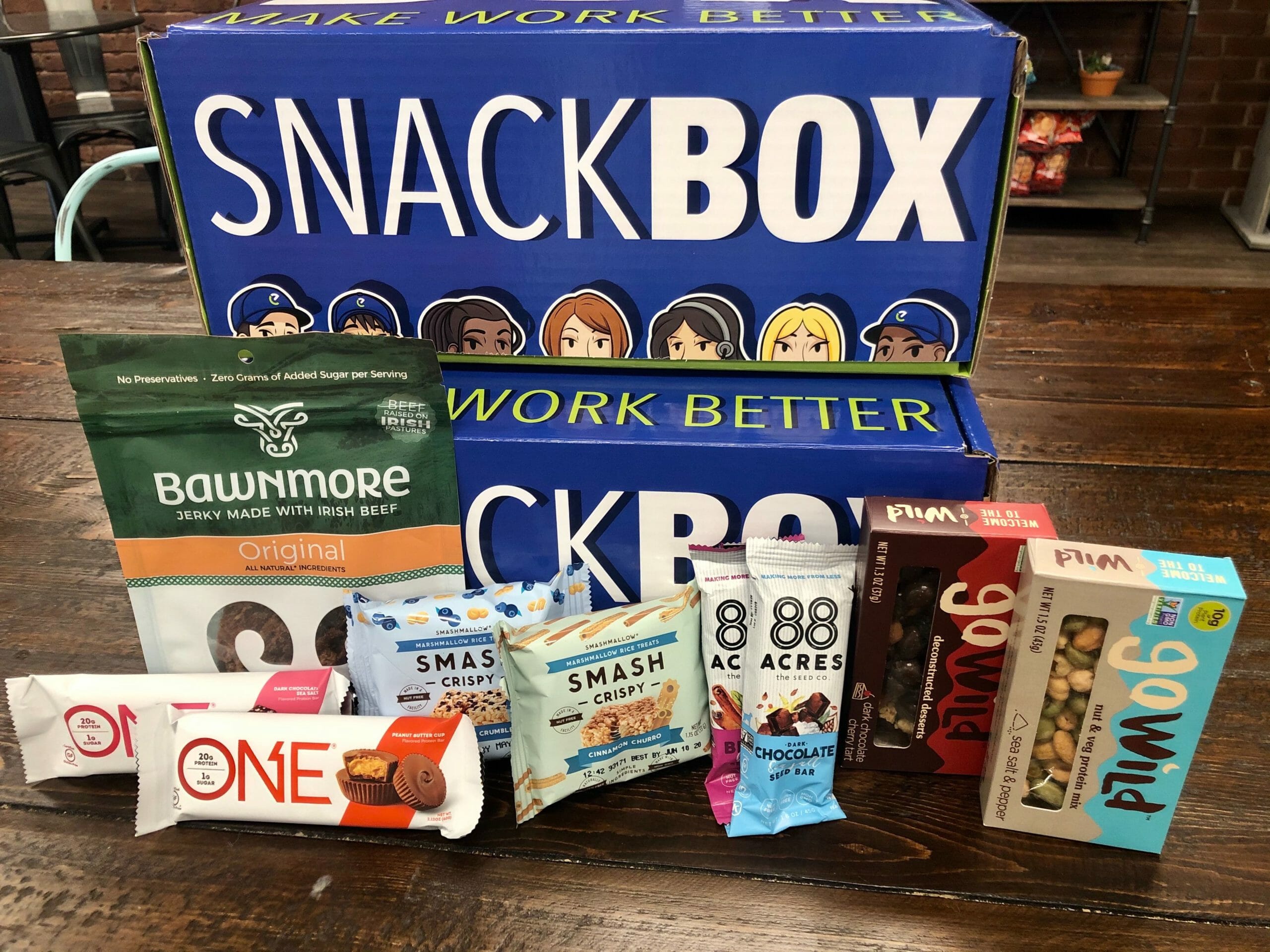 march snack box