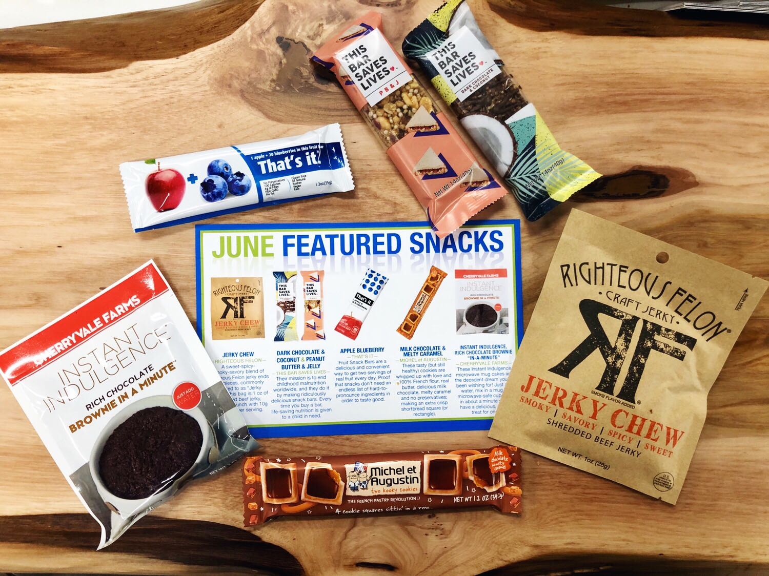june snack box